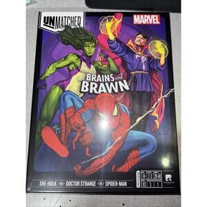 Unmatched: Marvel - Brains and Brawn - Board Game (NEW & SEALED IN BOX)